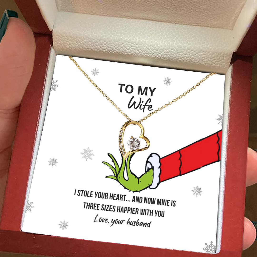 To My Wife Forever Love Necklace