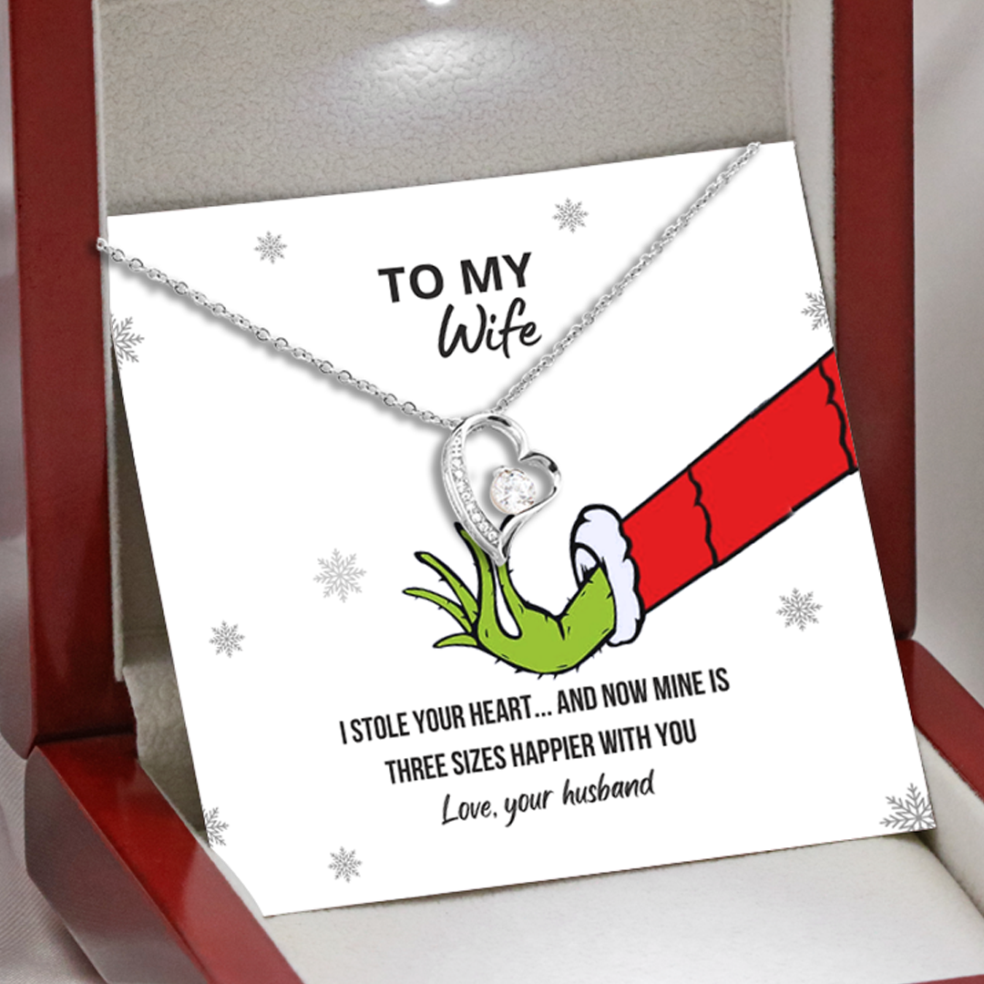To My Wife Forever Love Necklace