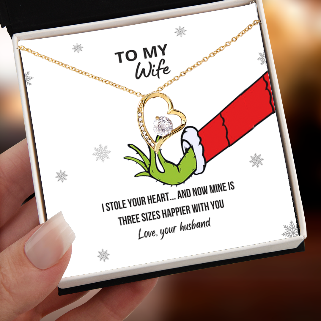 To My Wife Forever Love Necklace