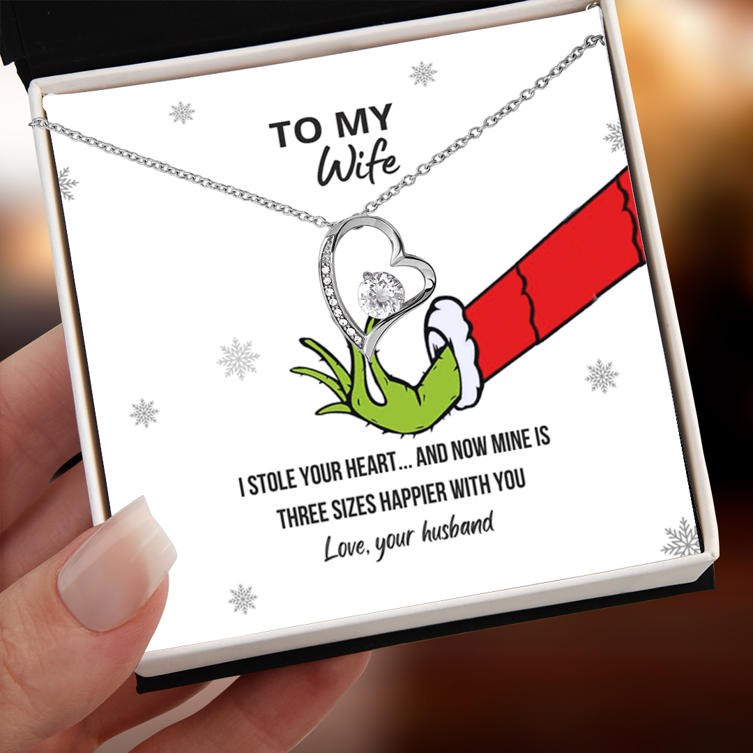 To My Wife Forever Love Necklace
