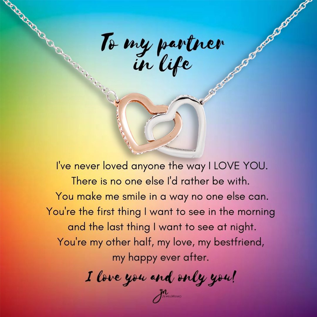 Pride Necklace - I Love You And Only You
