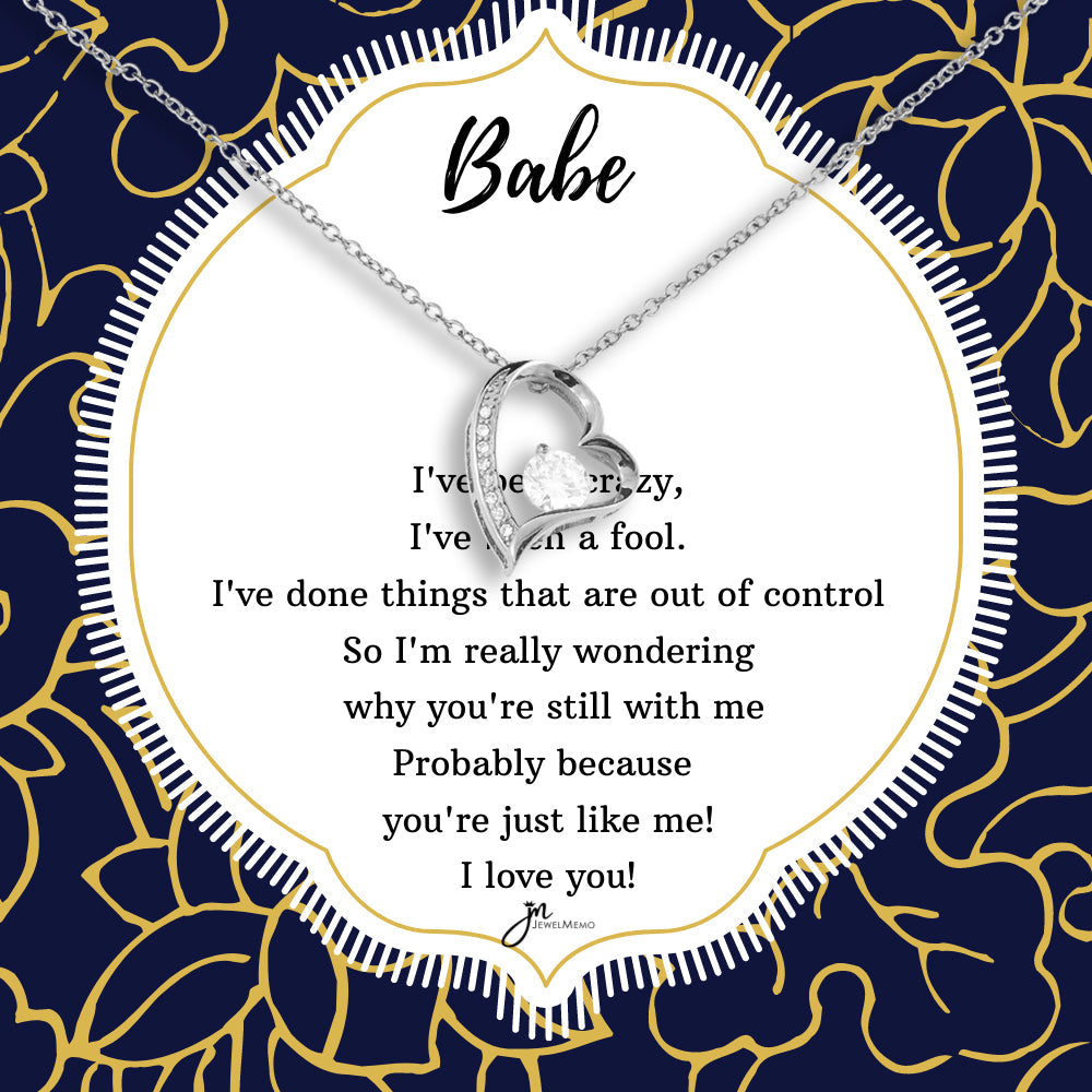 Babe Forever Love Necklace