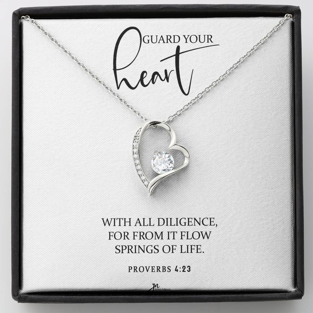 Forever Love Necklace - Guard Your Heart