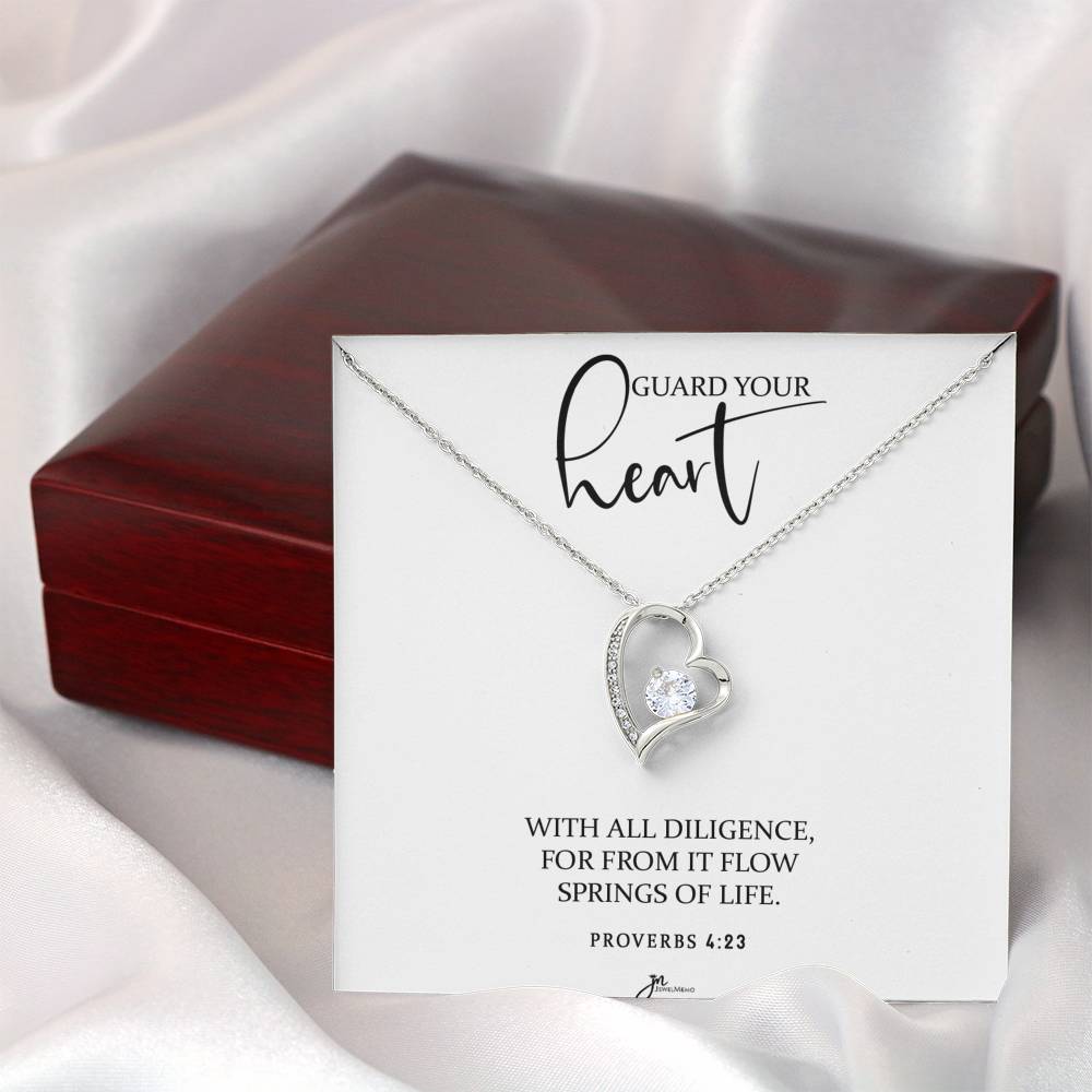 Forever Love Necklace - Guard Your Heart