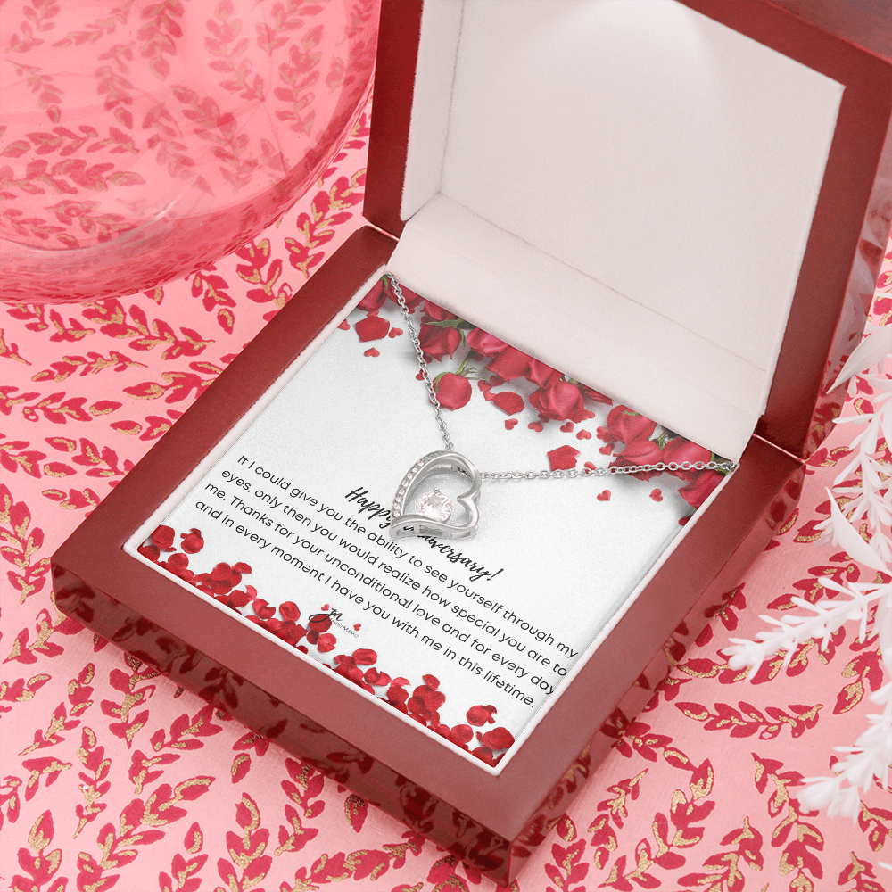 Forever Love Anniversary Necklace - I Have You With Me