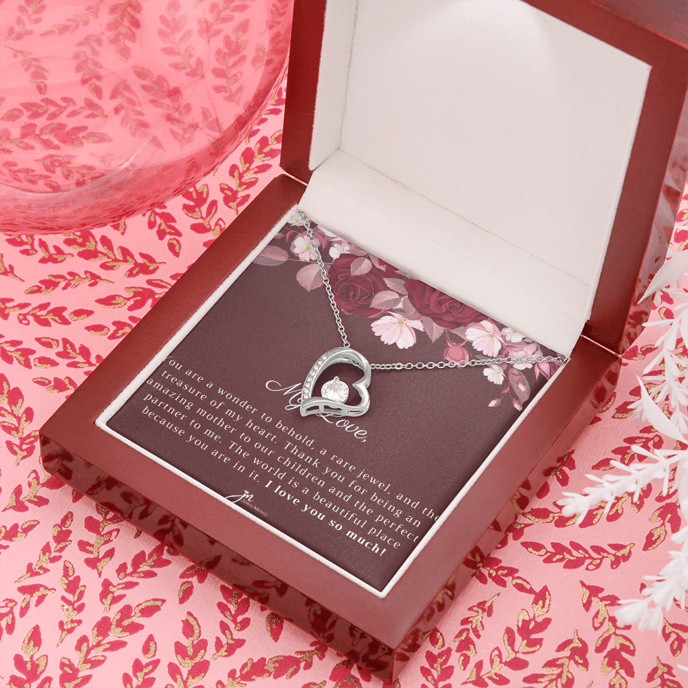 Treasure Of My Heart Forever Love Necklace