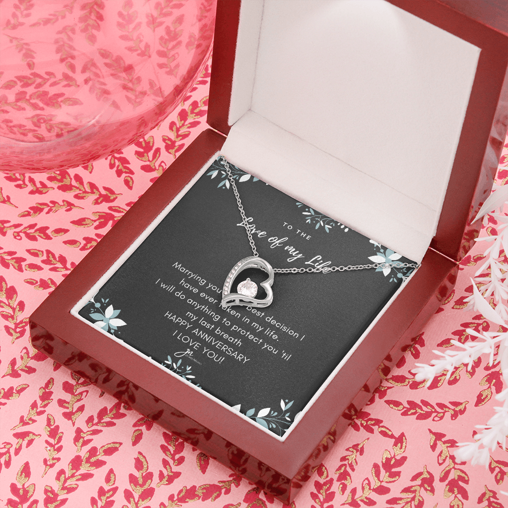 Forever Love Anniversary Necklace - Love Of My Life