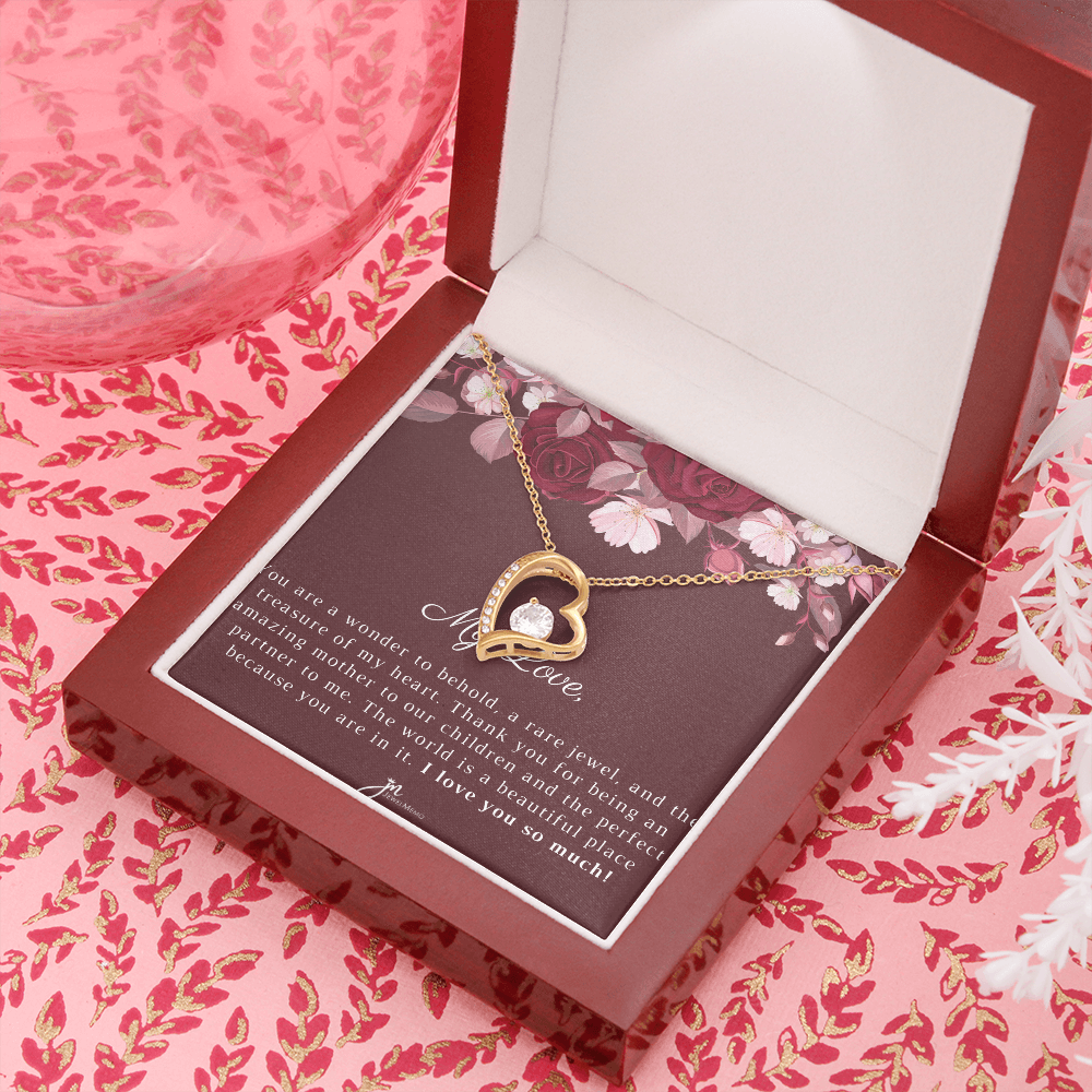 Treasure Of My Heart Forever Love Necklace