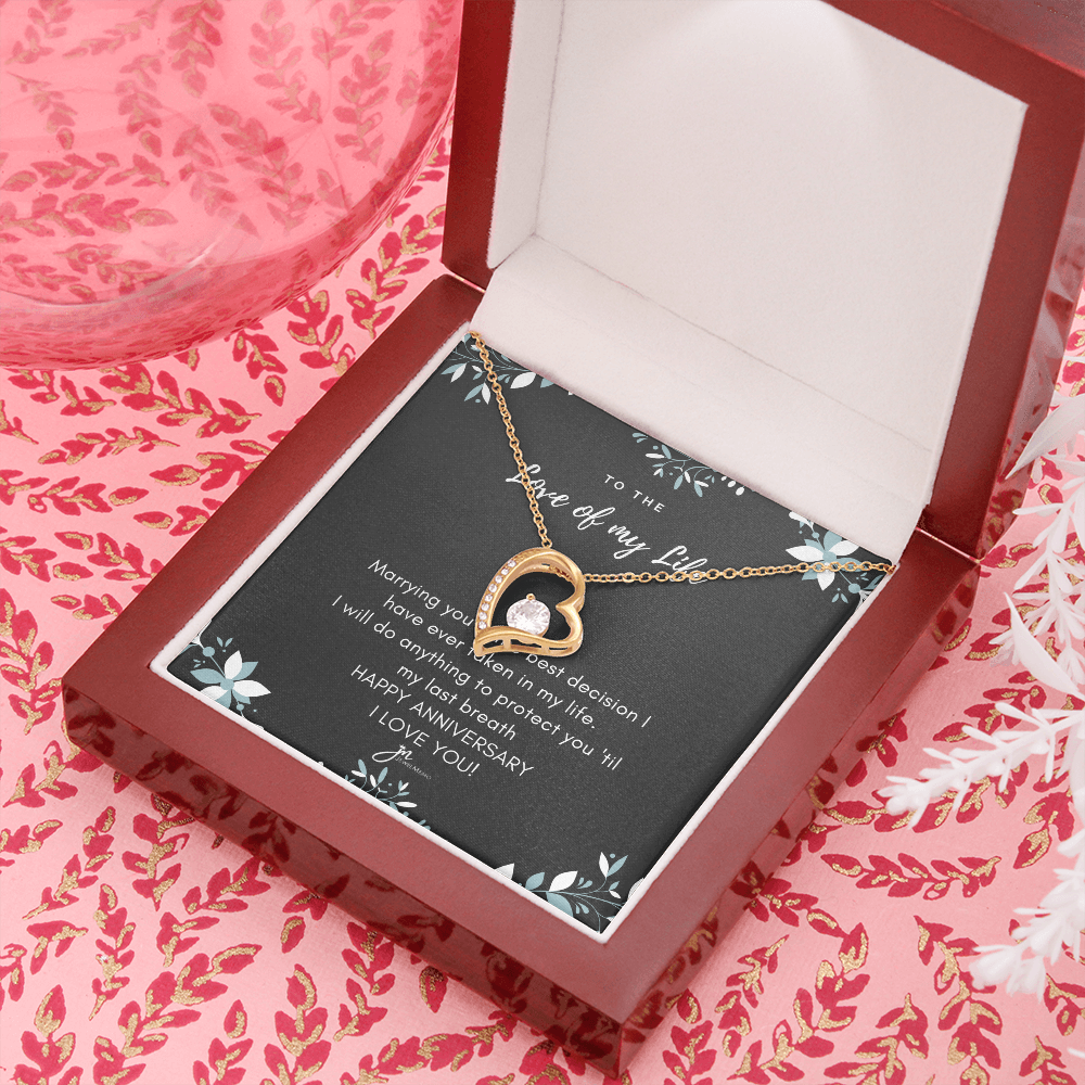Forever Love Anniversary Necklace - Love Of My Life