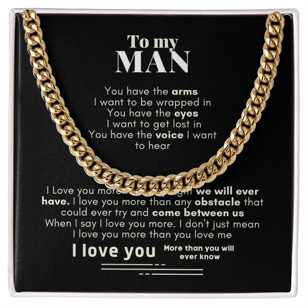 You Have Everything Cuban Link Chain Necklace