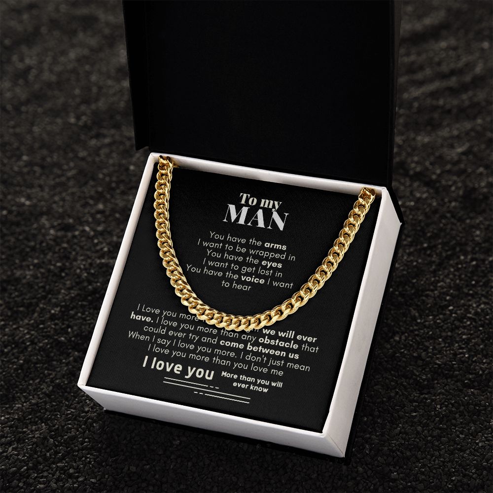 You Have Everything Cuban Link Chain Necklace