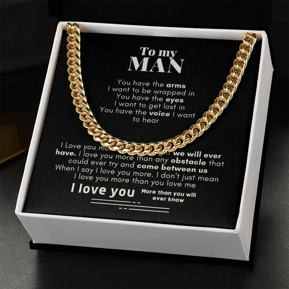 You Have Everything Cuban Link Chain Necklace