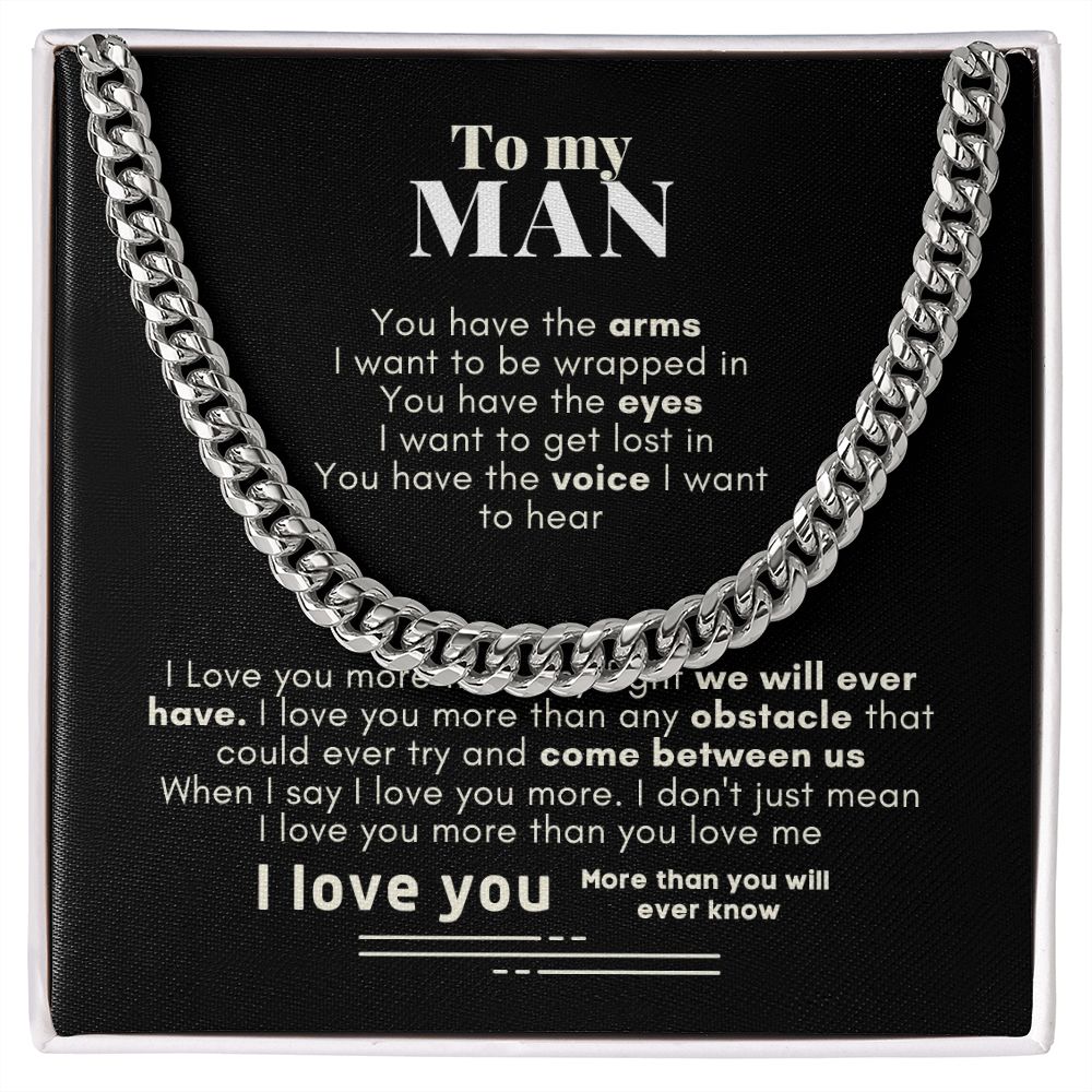 You Have Everything Cuban Link Chain Necklace