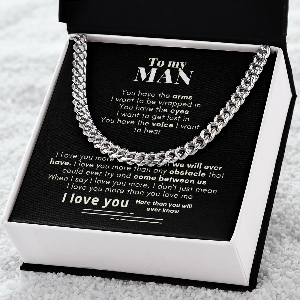 You Have Everything Cuban Link Chain Necklace