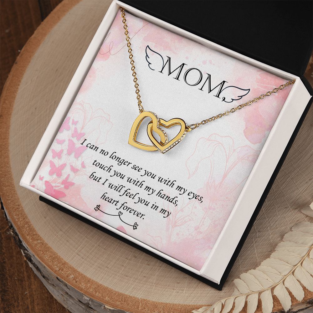 Heart Forever Mom Interlocking Hearts Necklace