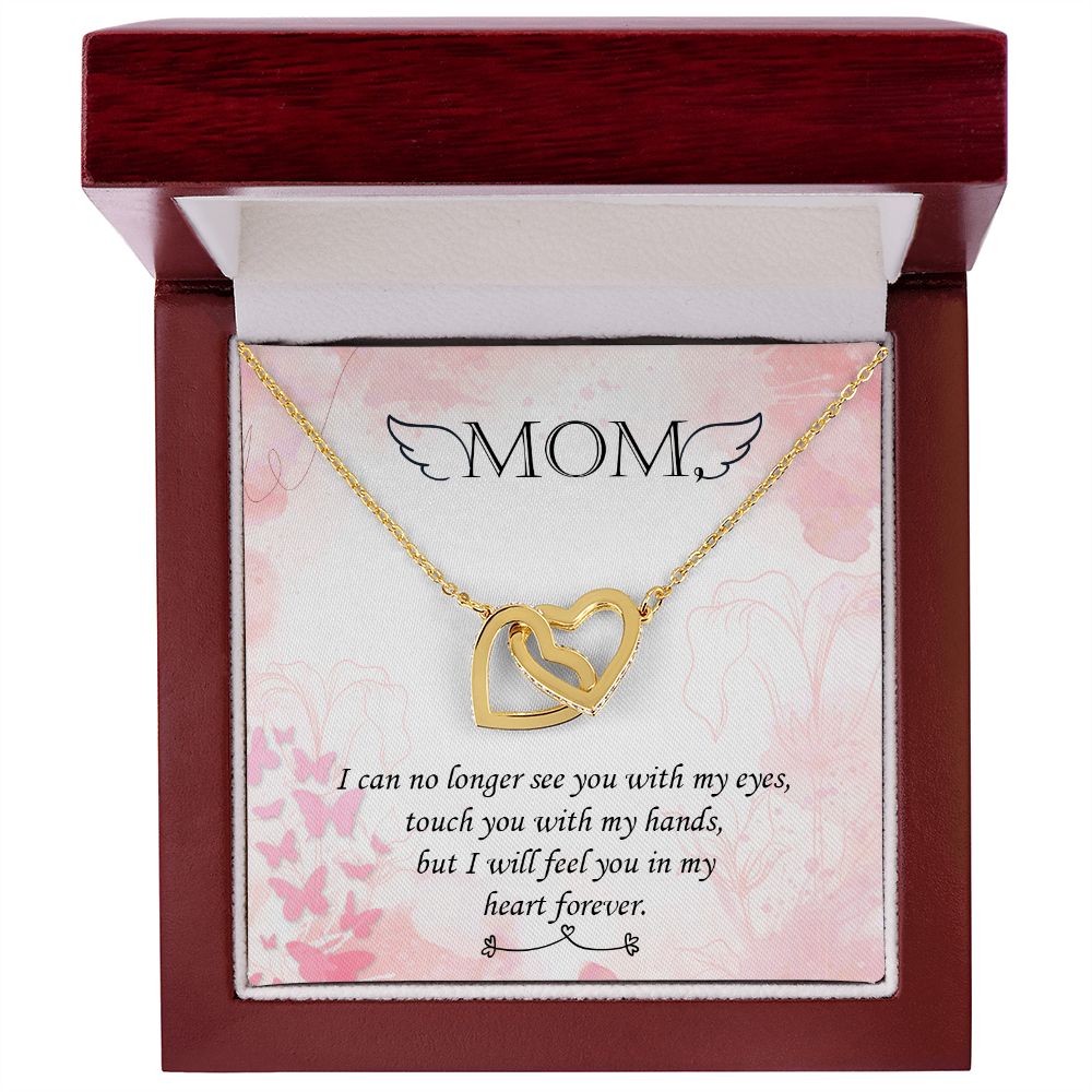 Heart Forever Mom Interlocking Hearts Necklace