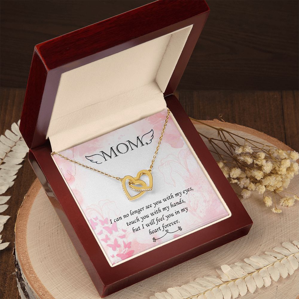 Heart Forever Mom Interlocking Hearts Necklace