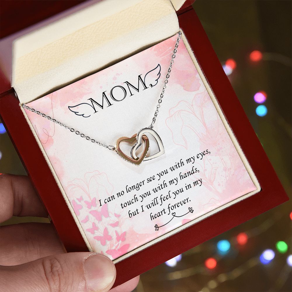 Heart Forever Mom Interlocking Hearts Necklace