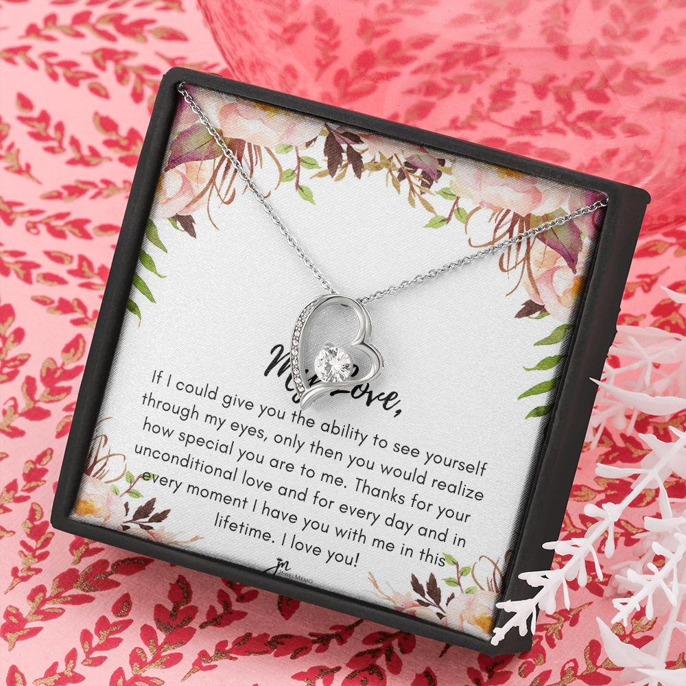 I Have You With Me Forever Love Necklace