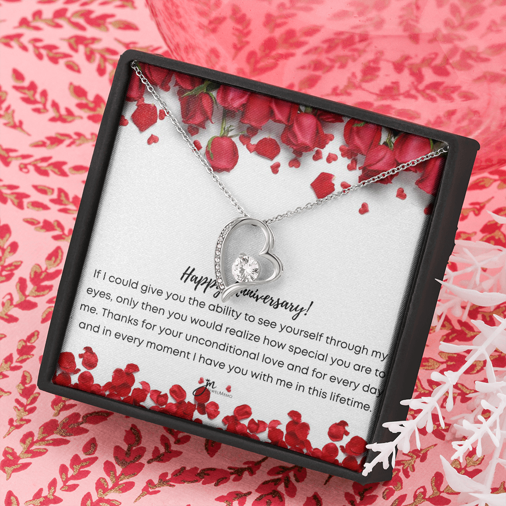 Forever Love Anniversary Necklace - I Have You With Me