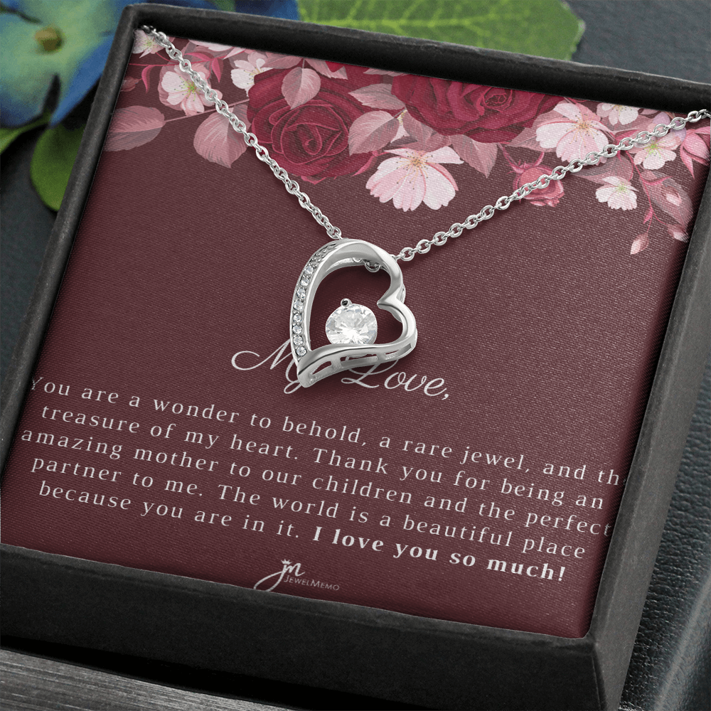 Treasure Of My Heart Forever Love Necklace