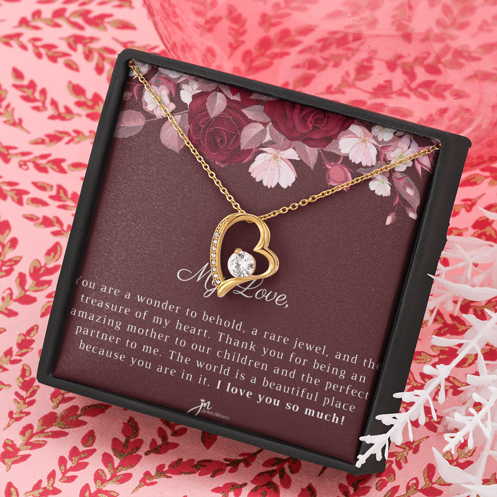 Treasure Of My Heart Forever Love Necklace