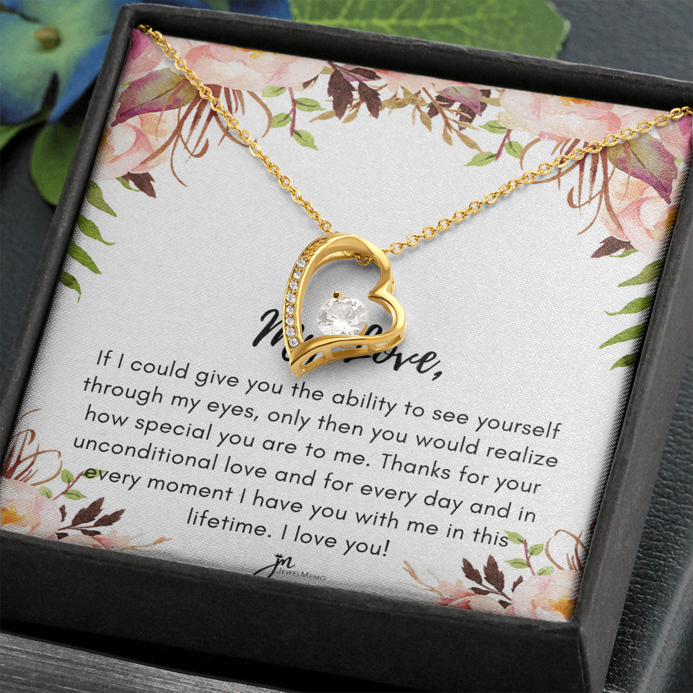 I Have You With Me Forever Love Necklace