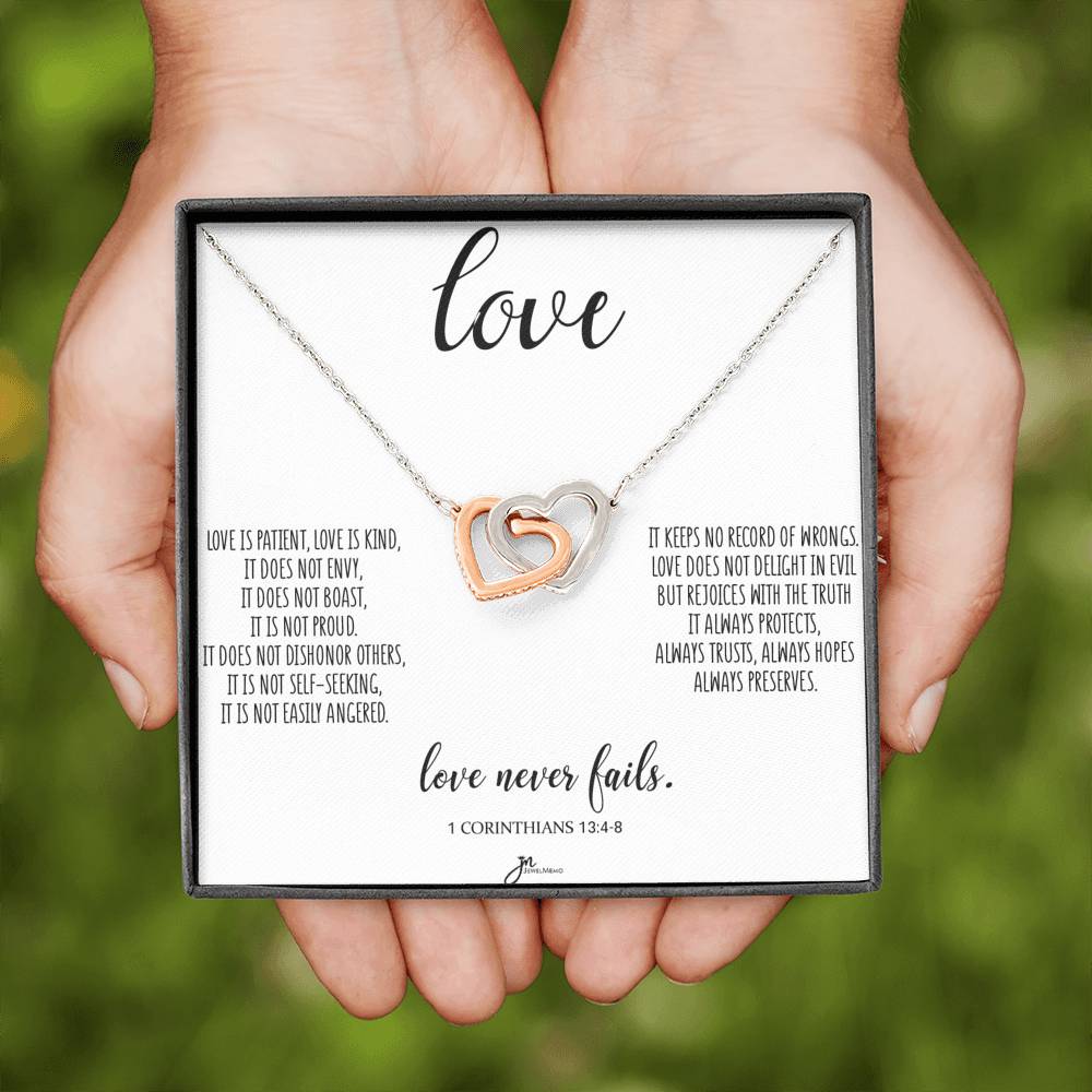 Cross Necklace - Love