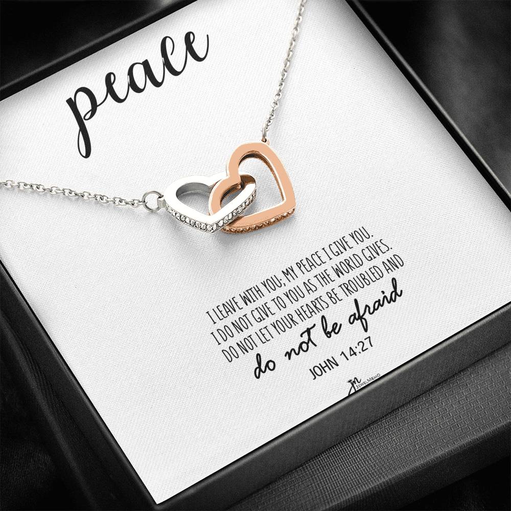 Cross Necklace - Peace