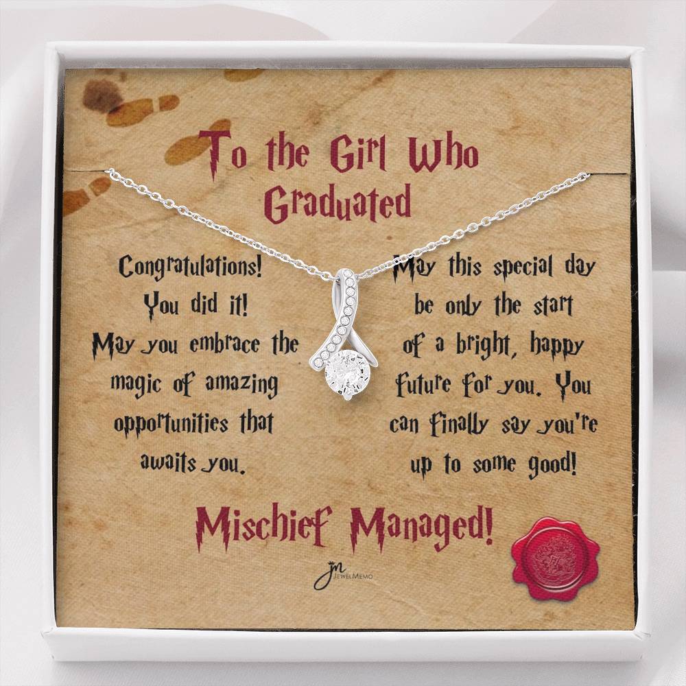 Alluring Beauty Graduation Necklace - Mischief Managed