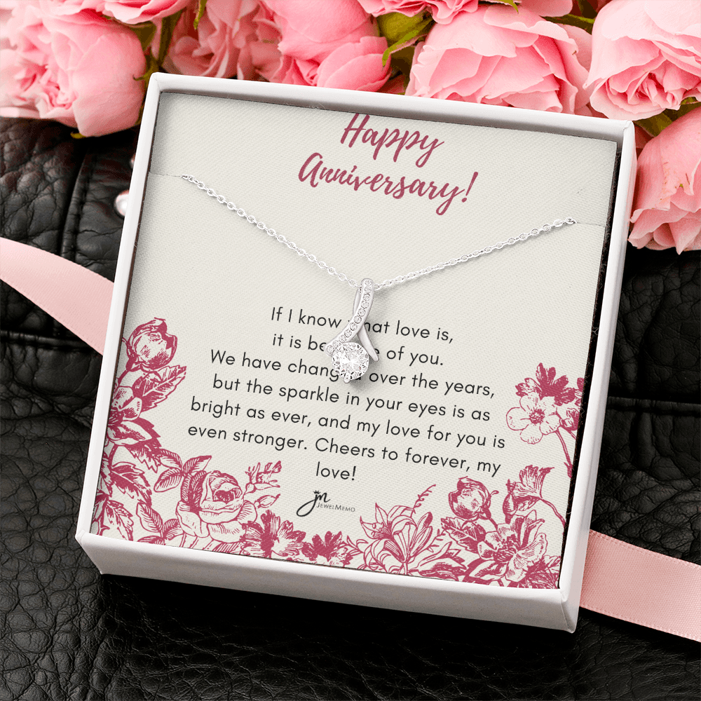 Alluring Beauty Anniversary Necklace - Cheers To Forever
