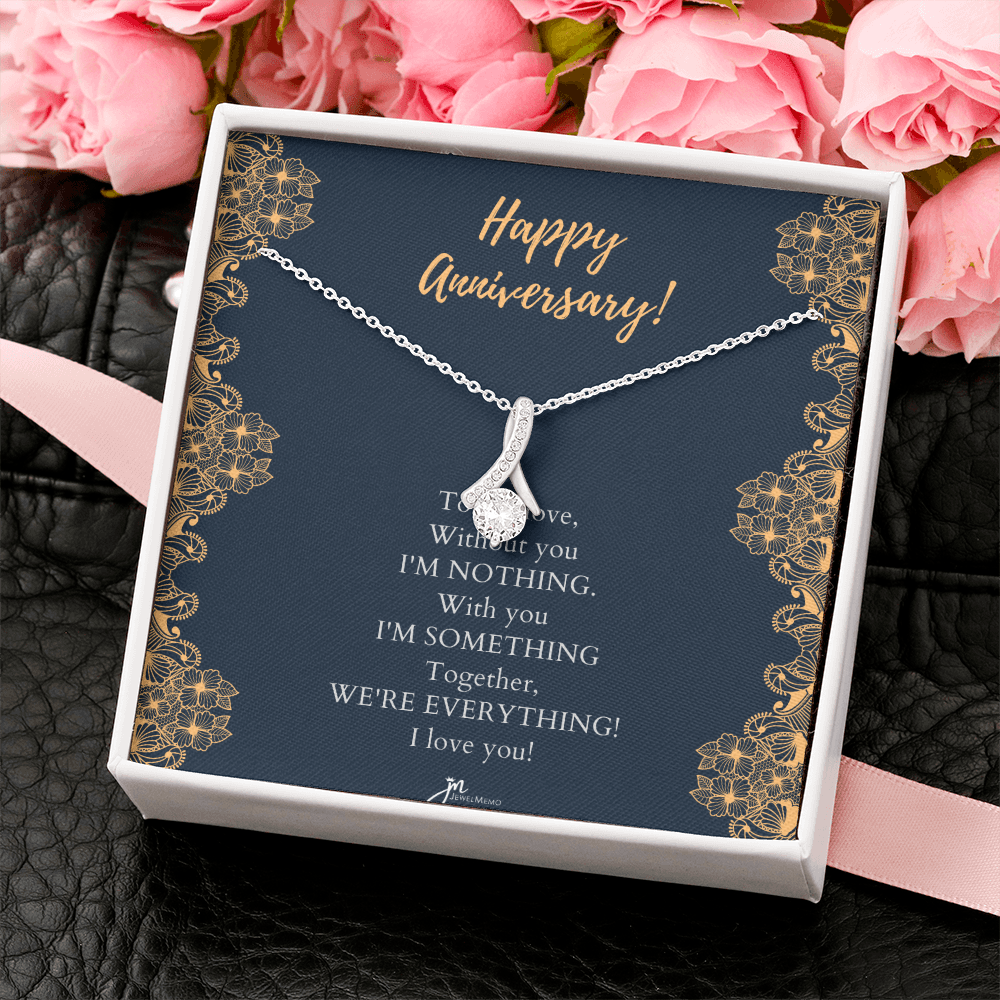 Alluring Beauty Anniversary Necklace - Together, We're Everything