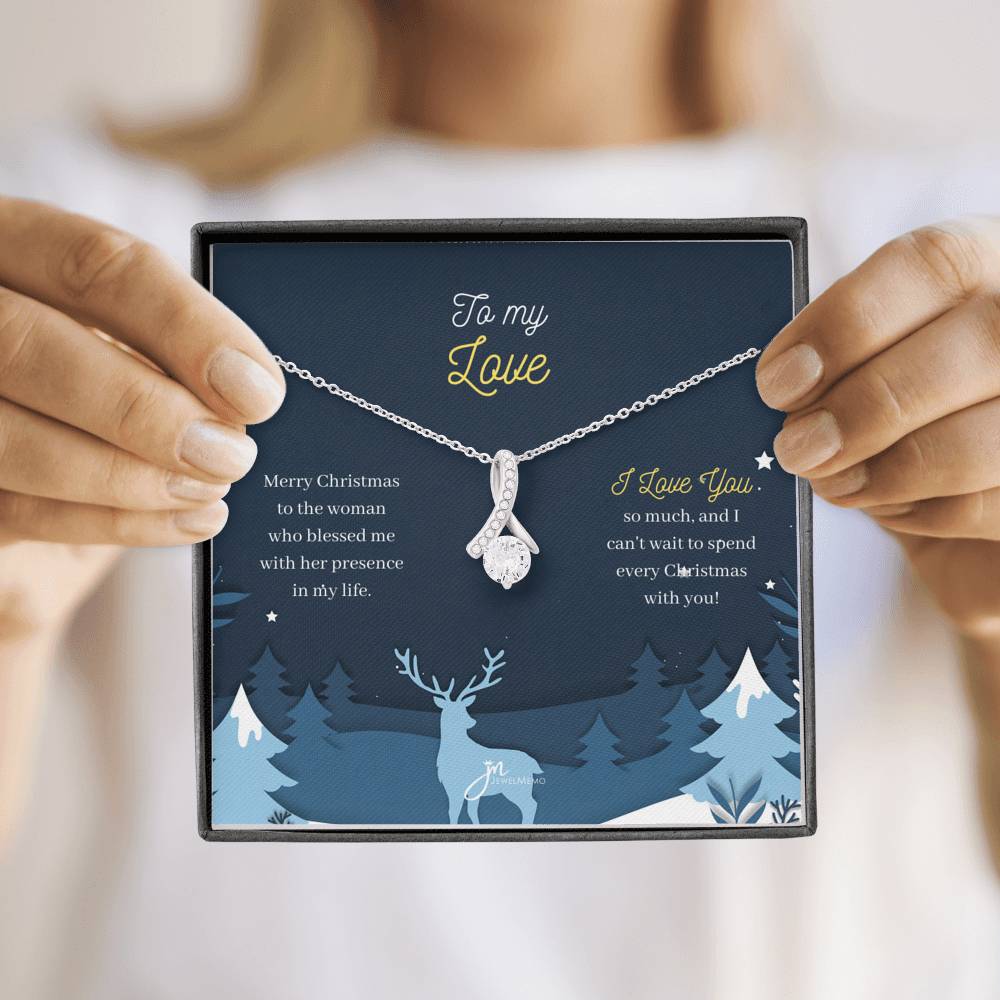To My Love Alluring Beauty Christmas Necklace