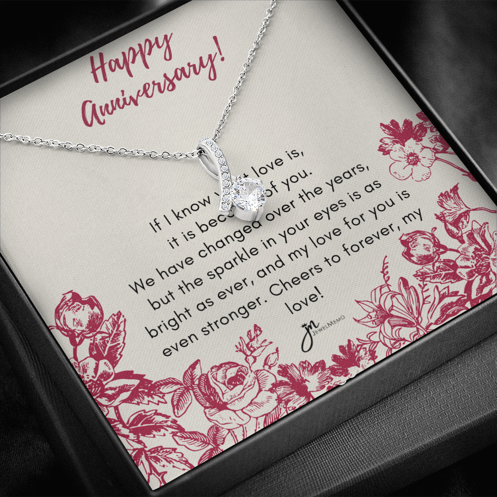 Alluring Beauty Anniversary Necklace - Cheers To Forever