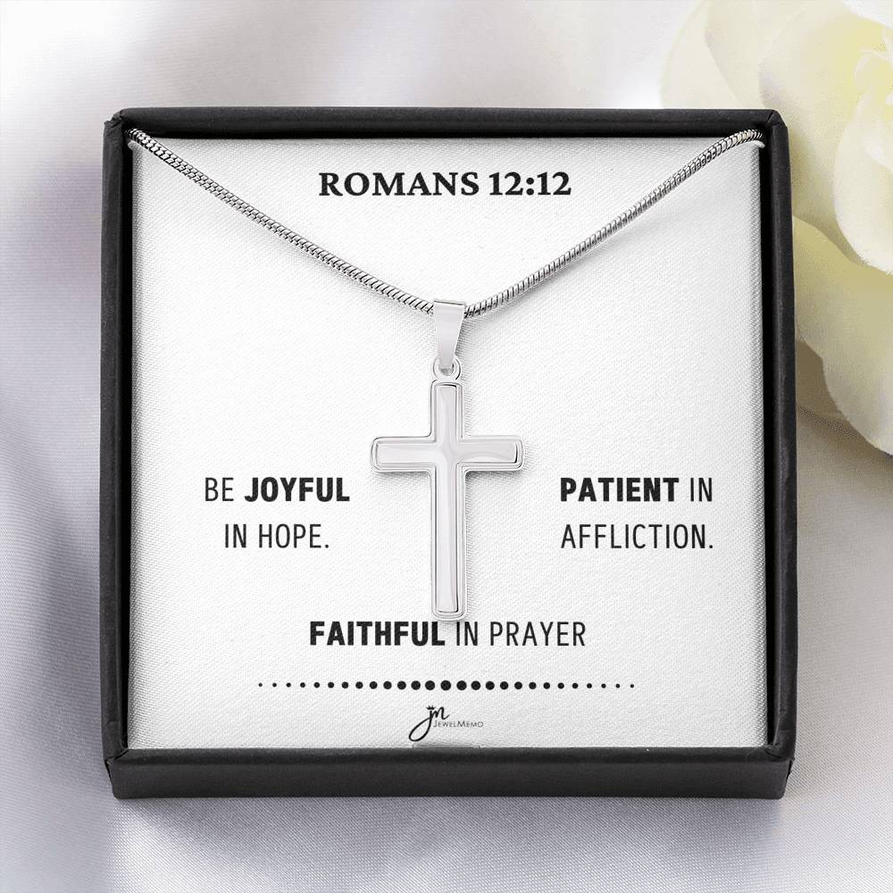 Cross Necklace - Faithful In Prayer