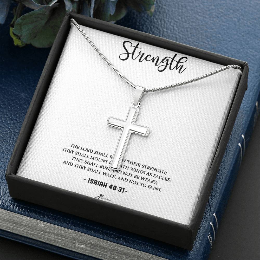Cross Necklace - Strength