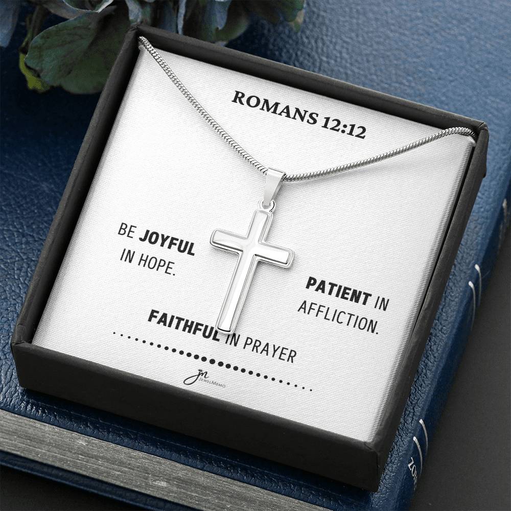 Cross Necklace - Faithful In Prayer