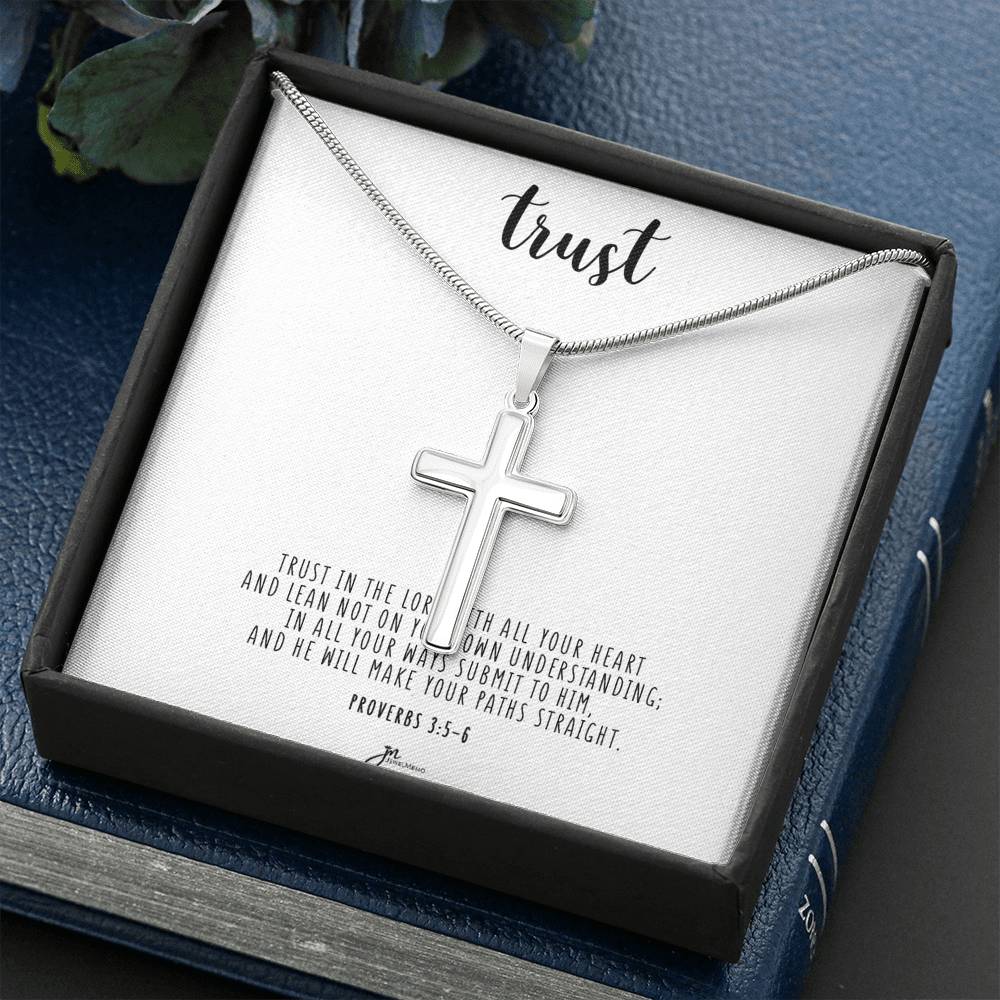 Cross Necklace - Trust