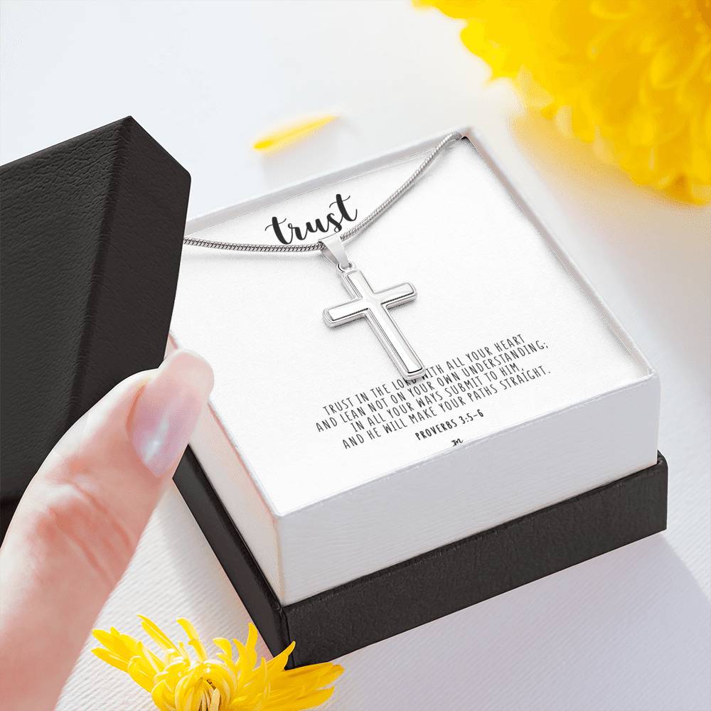 Cross Necklace - Trust