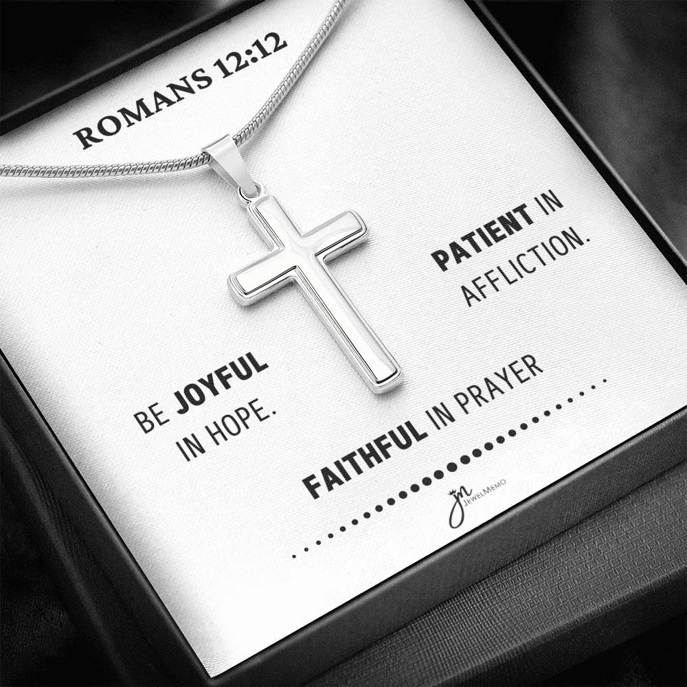 Cross Necklace - Faithful In Prayer