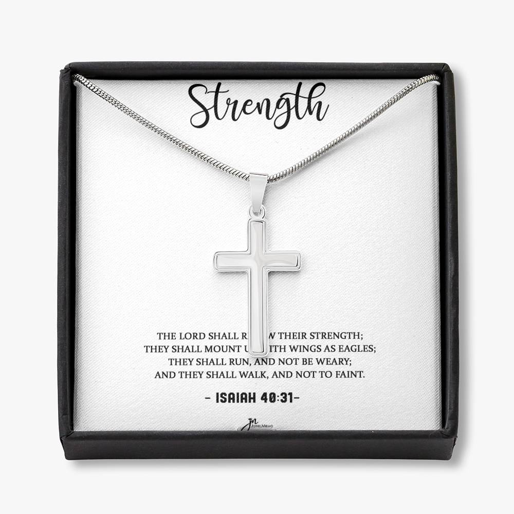 Cross Necklace - Strength