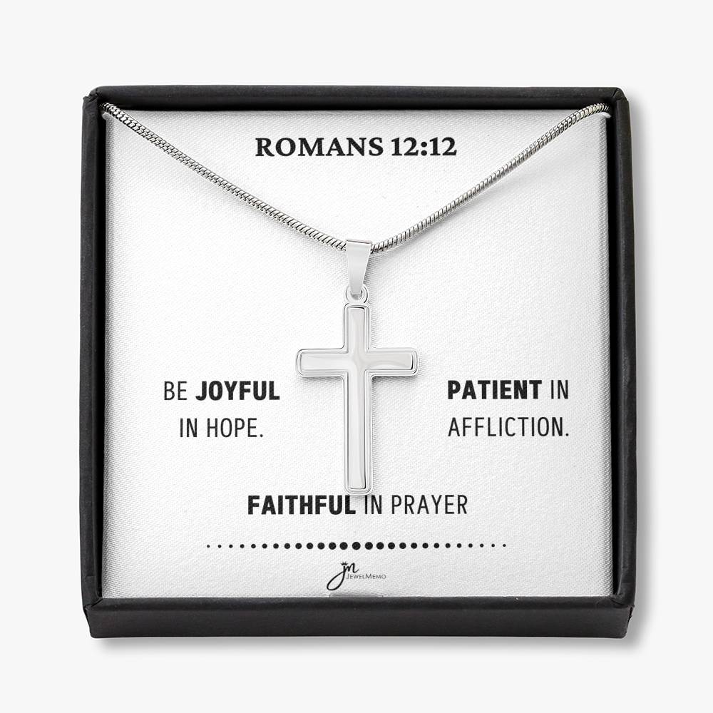 Cross Necklace - Faithful In Prayer