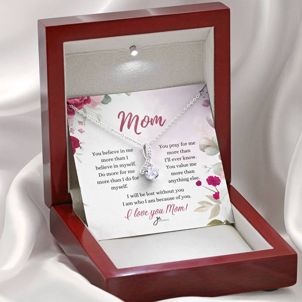 Mom Alluring Beauty Necklace - Lost Without You