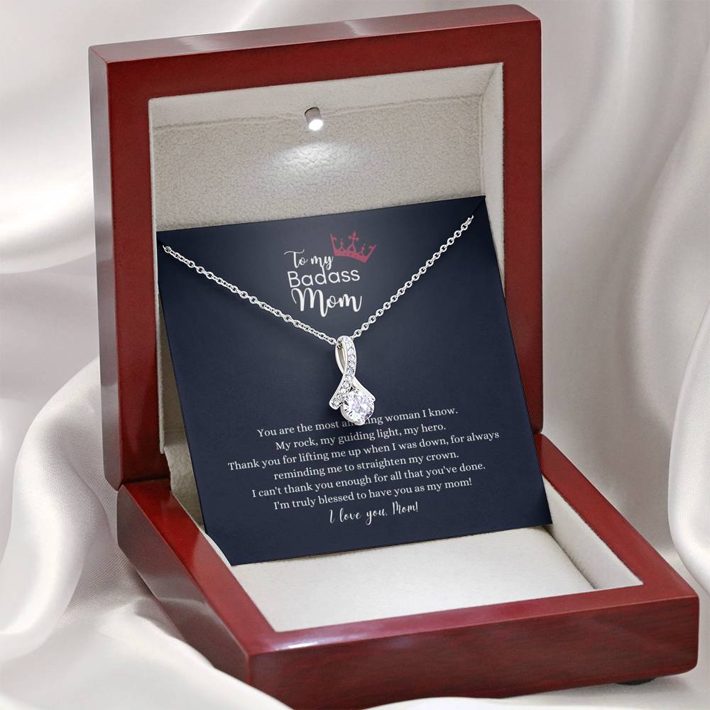 To My Badass Mom Alluring Necklace - The Most Amazing Woman