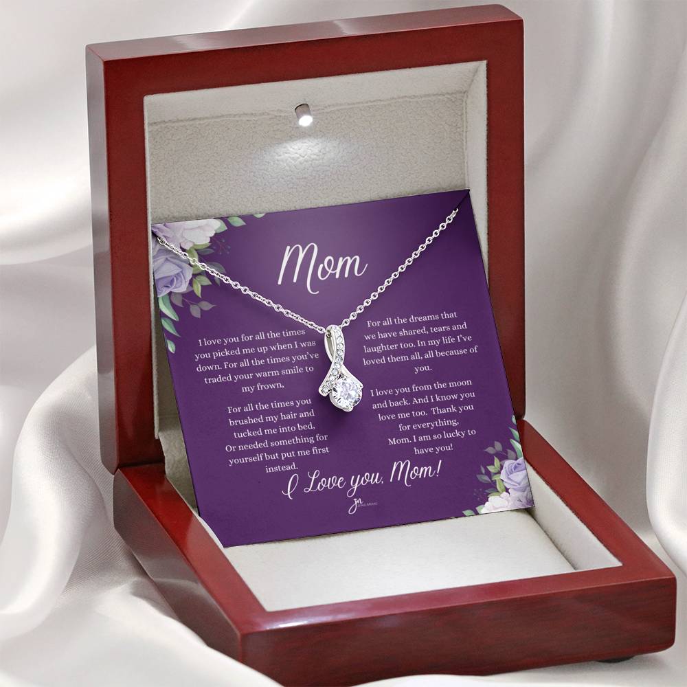 Mom Alluring Beauty Necklace - Luck To Have You