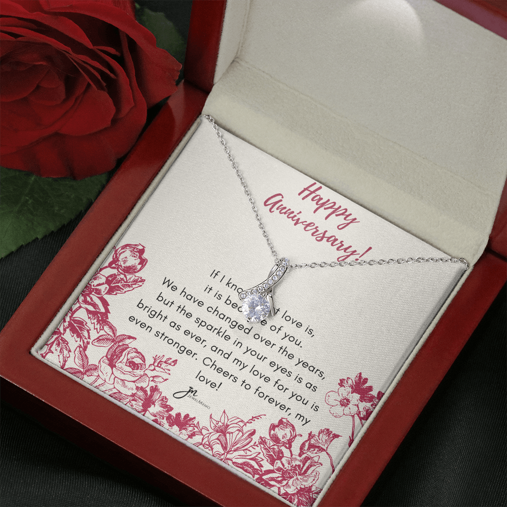 Alluring Beauty Anniversary Necklace - Cheers To Forever