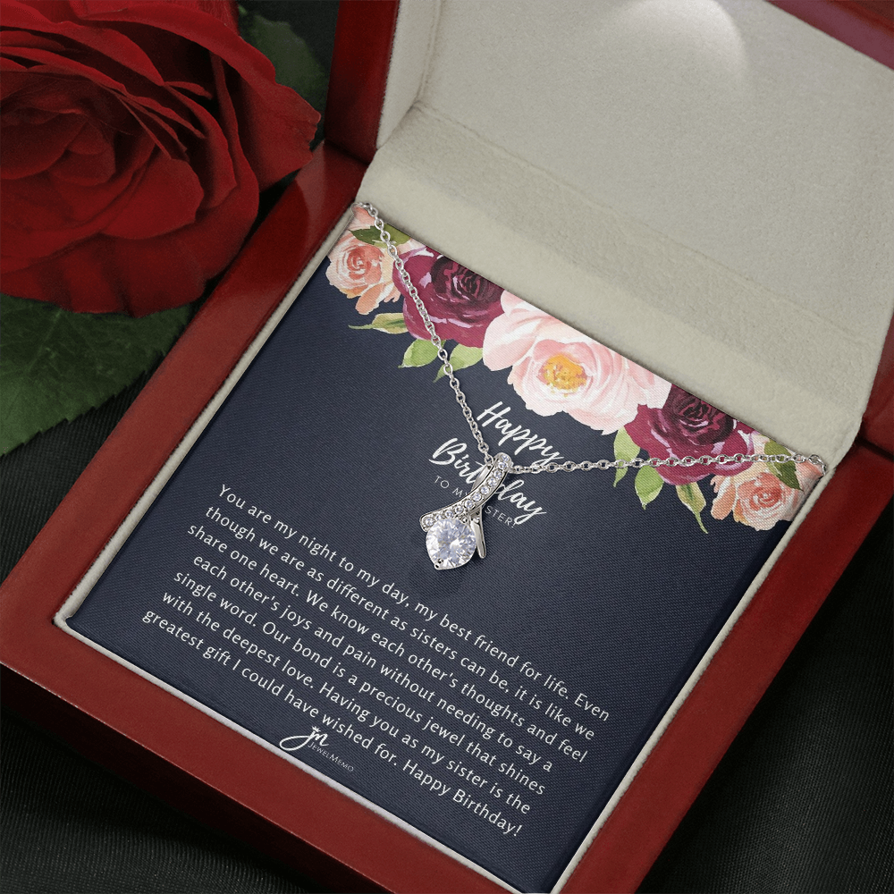 Alluring Beauty Birthday Necklace - My Best Friend For Life