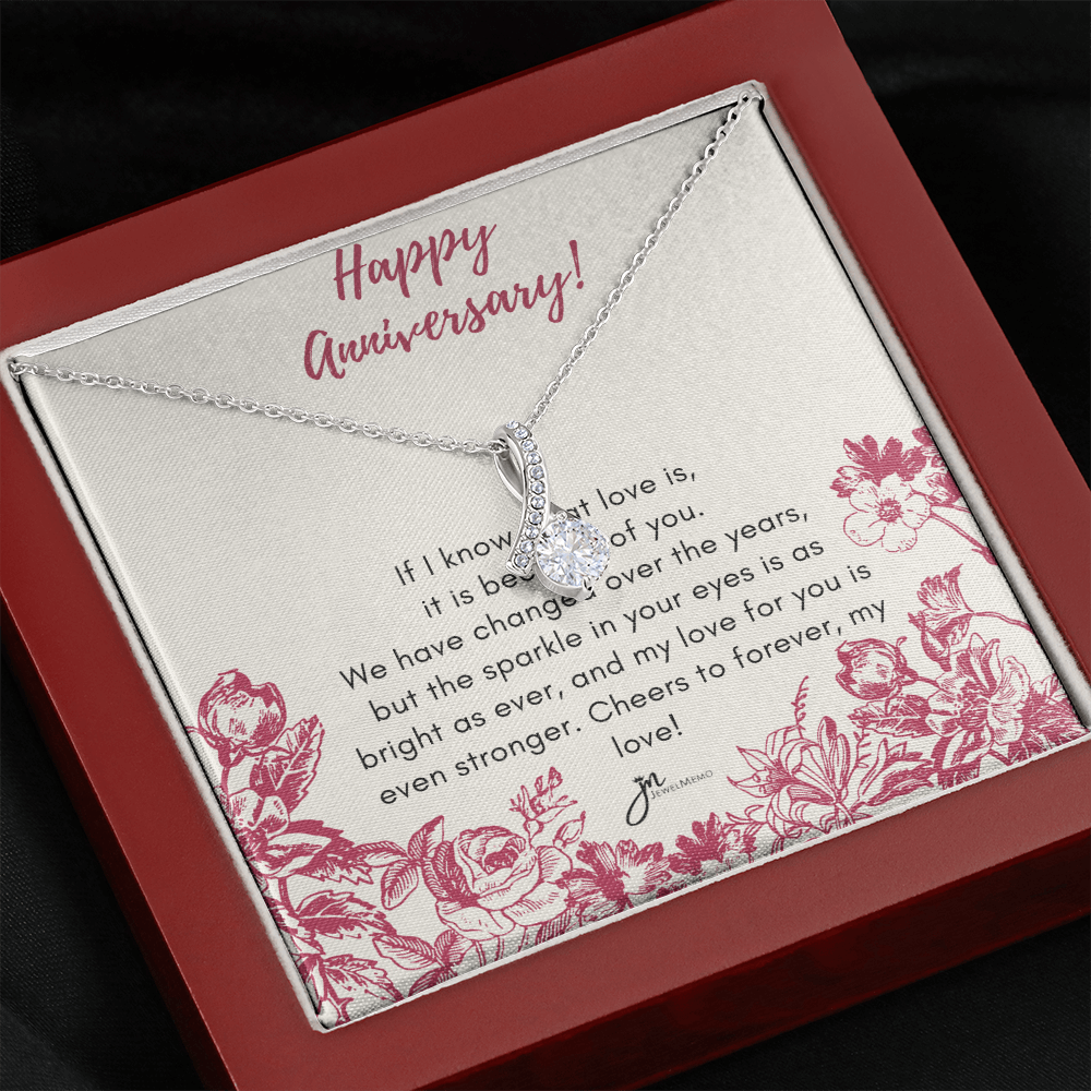 Alluring Beauty Anniversary Necklace - Cheers To Forever