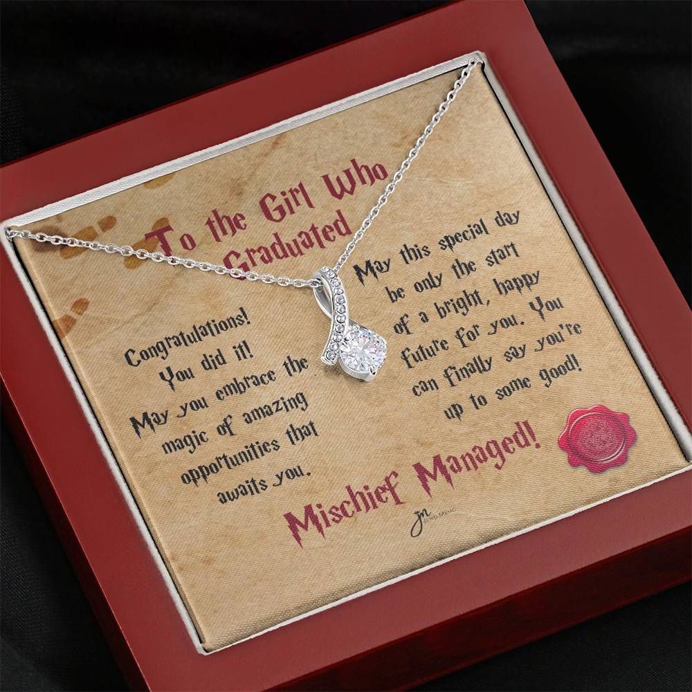 Alluring Beauty Graduation Necklace - Mischief Managed