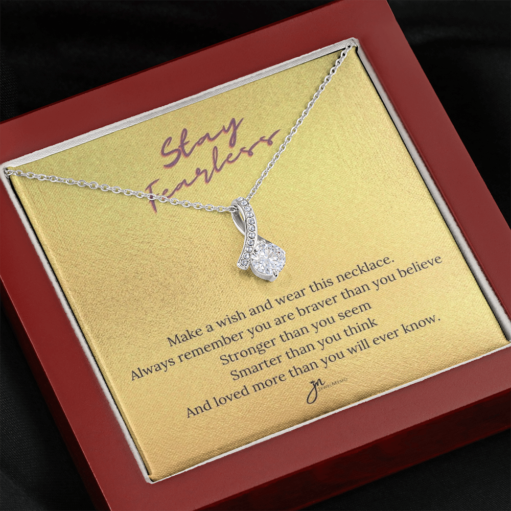 Stay Fearless Alluring Beauty Necklace